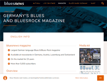 Tablet Screenshot of bluesnews.de